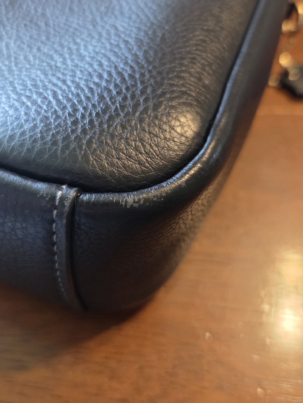 COACH Black Pebbled Leather Hadley mini - Picture 11 of 11